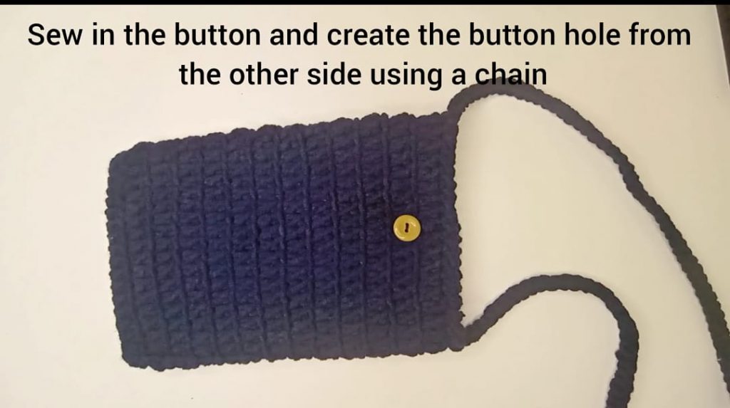 Crochet phone bag pattern 