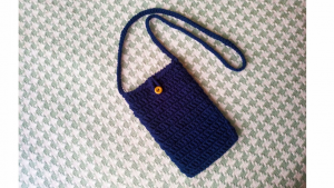 Crochet phone bag pattern free