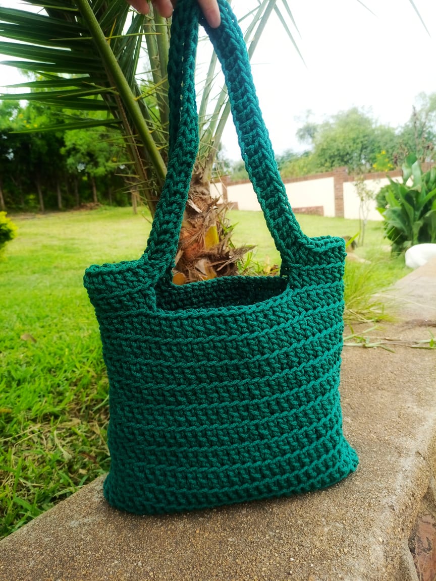 Crochet Cactus Purse- Free Crochet Pattern with Video - A Crafty Concept