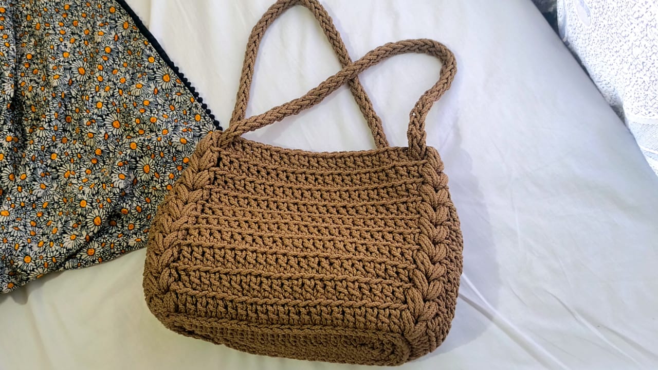 Silk Thread Crocheted Handmade Crochet Women Bag at Rs 200/piece in Delhi