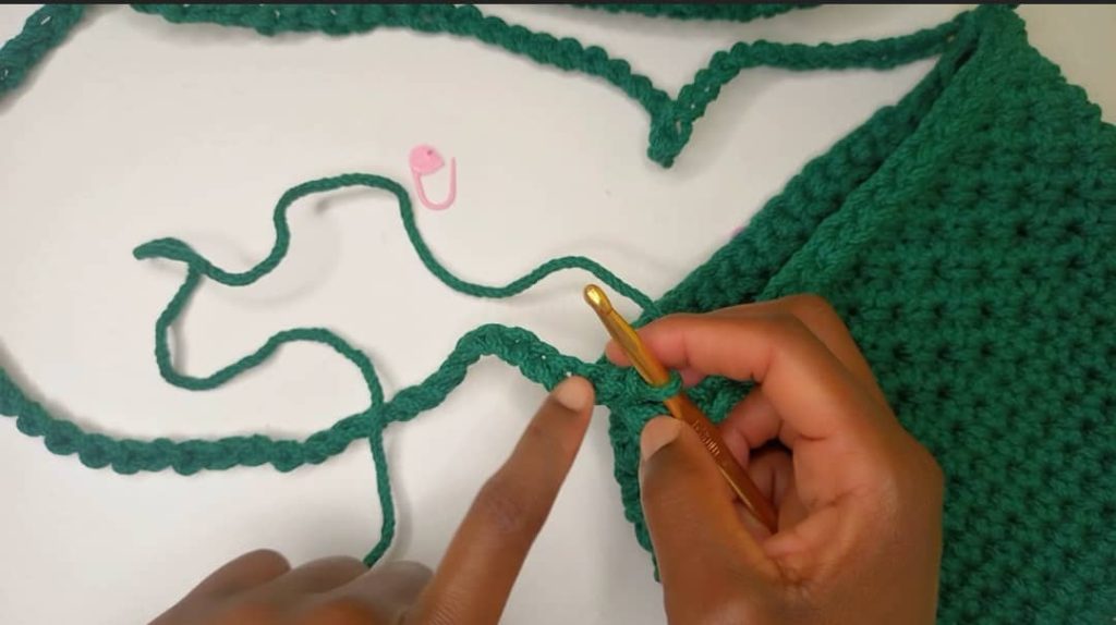 crochet easy cross body bag